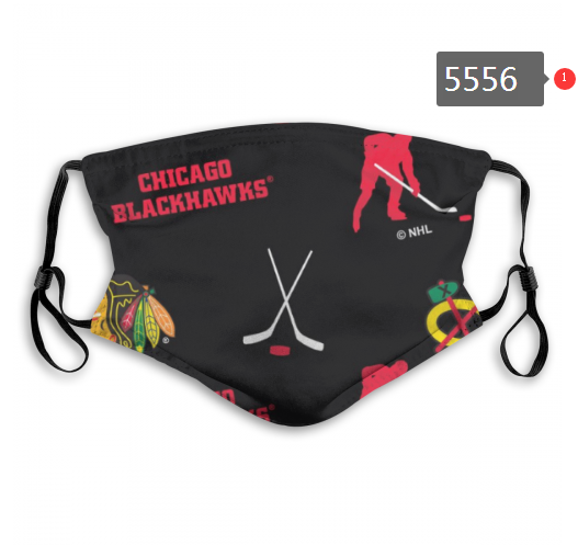 2020 NHL Chicago Blackhawks #6 Dust mask with filter->nhl dust mask->Sports Accessory